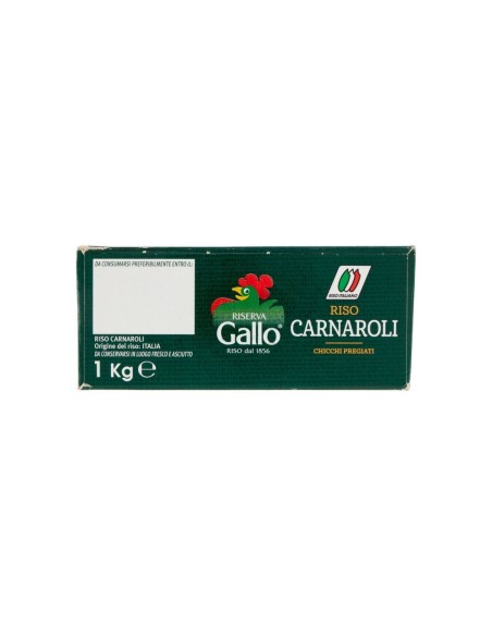 Gallo Riso Carnaroli - 1 Kg - Spedizione gratuita consegnata in EUROPA e UK