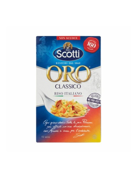Scotti Riso Oro klassisch Reicher, vielseitiger Reis für Ihre Gerichte