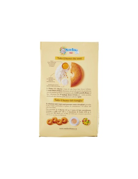 Mulino Bianco Macine Koekjes - 350 gr - Gratis verzending naar Europa en Groot-Brittannië