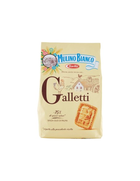 Mulino Bianco Galletti Cookies - 350 gr - Free shipping delivered to EUROPE and UK