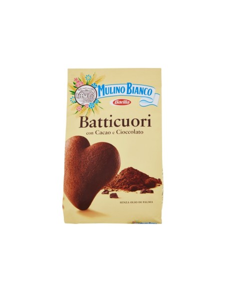 Mulino Bianco Batticuori Cookies - 350 gr - Free shipping delivered to EUROPE and UK