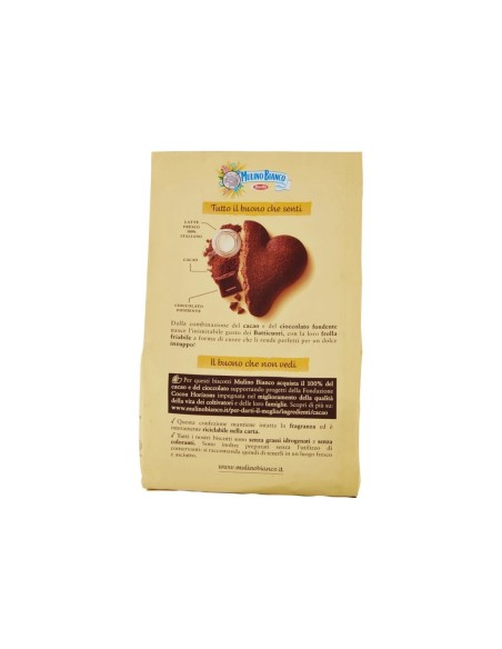 Mulino Bianco Batticuori - 350 gr - Livraison gratuite en EUROPE et au Royaume-Uni