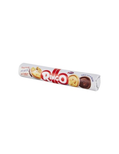 Pavesi Ringo Vanilla Biscuits Tube Pack - 165 gr - Free shipping delivered to EUROPE and UK