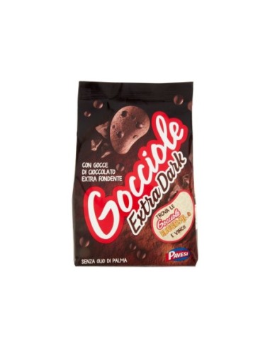 Pavesi Gocciole ExtraDark - 400 gr - Spedizione gratuita consegnata in EUROPA e UK