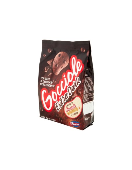 Pavesi Gocciole ExtraDark - 400 gr - Spedizione gratuita consegnata in EUROPA e UK
