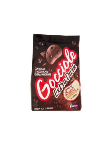 Pavesi Gocciole ExtraDark - 400 gr - Spedizione gratuita consegnata in EUROPA e UK
