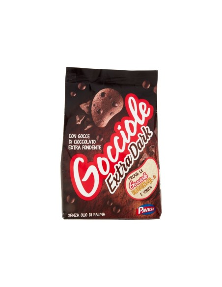 Pavesi Gocciole ExtraDark - 400 gr - Spedizione gratuita consegnata in EUROPA e UK