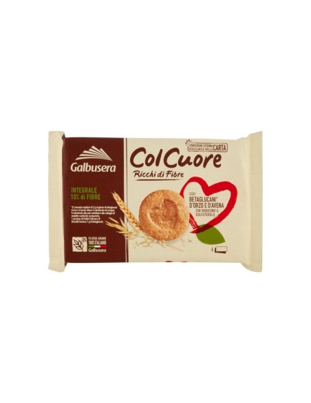 Galbusera Colcuore Biscuits - 300 gr - Livraison gratuite en EUROPE et au Royaume-Uni