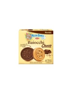 Mulino Bianco Baiocchi Choco - 144 gr - Livraison gratuite en EUROPE et au Royaume-Uni