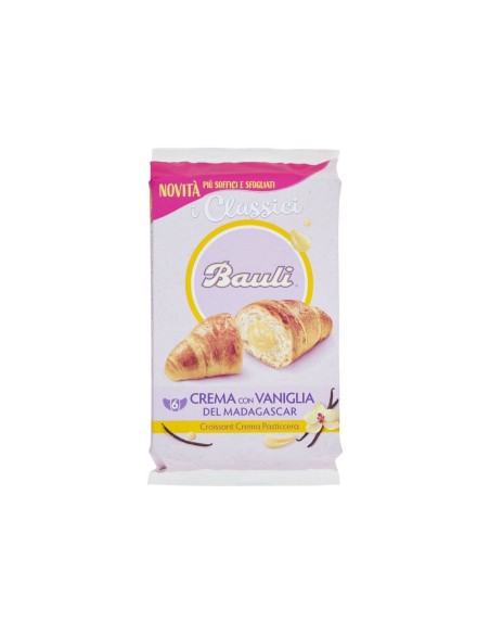Bauli Cream Croissant 300 gr, ReadytoEat Classic Morning Delight
