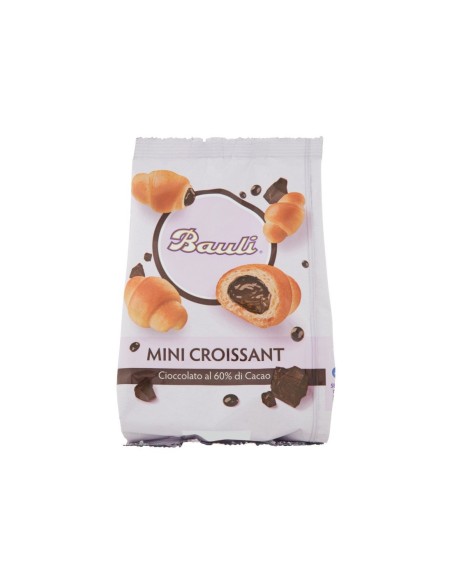 Bauli Mini Croissant Kakao - 75 gr - Kostenloser Versand nach Europa und Großbritannien