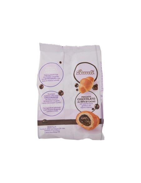 Bauli Mini Croissant Cocoa - 75 gr - Free shipping delivered to EUROPE and UK