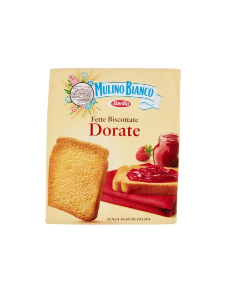 Mulino Bianco Golden Rusks x36 - 315 gr - Free shipping delivered to EUROPE and UK