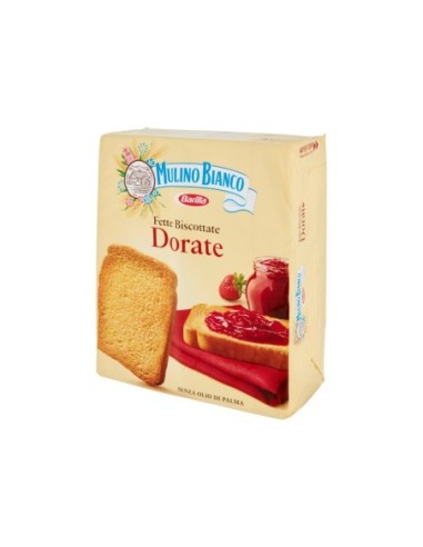 Mulino Bianco Fette Biscottate Dorate x36 - 315 gr - Spedizione gratuita consegnata in EUROPA e UK