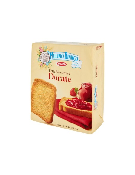 Mulino Bianco Golden Rusks x36 - 315 gr - Free shipping delivered to EUROPE and UK