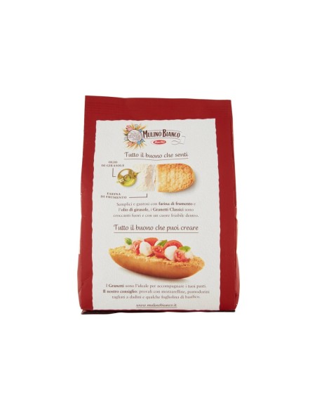 Mulino Bianco Granetti Classici - 280 gr - Spedizione gratuita consegnata in EUROPA e UK