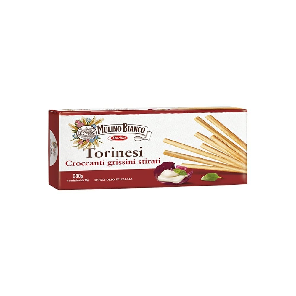 Barilla Pangri Grissini Rustici Italian Breadsticks