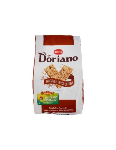 Doriano Crackers Integrali - 700 gr - Livraison gratuite en EUROPE et au Royaume-Uni