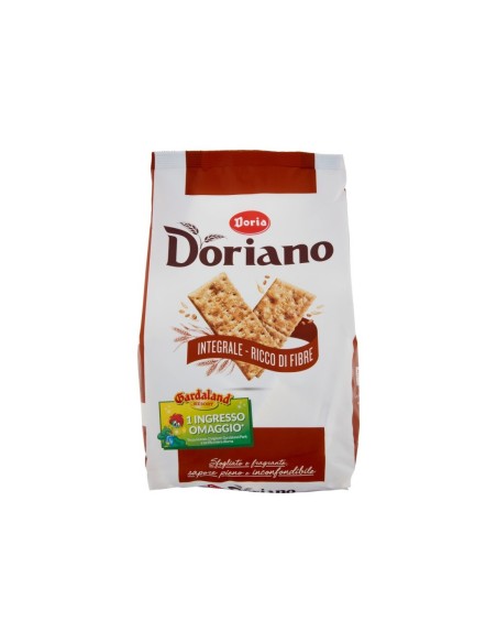 Doriano Crackers Integrali - 700 gr - Livraison gratuite en EUROPE et au Royaume-Uni