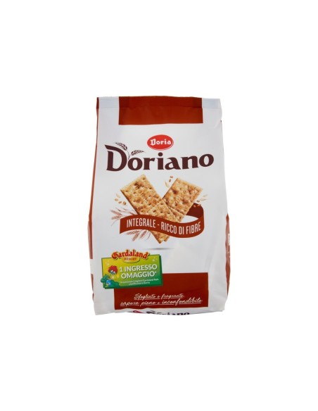 Doriano Crackers Integrali - 700 gr - Livraison gratuite en EUROPE et au Royaume-Uni