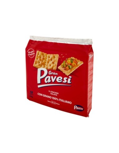 Gran Pavesi Crackers Salati - 560 gr - Spedizione gratuita consegnata in EUROPA e UK