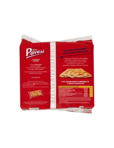Gran Pavesi Hartige Crackers - 560 gr - Gratis verzending naar Europa en Groot-Brittannië