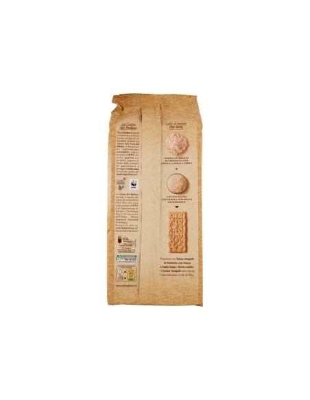 Crackers complets Mulino Bianco - 500 gr - Livraison gratuite en EUROPE et au Royaume-Uni