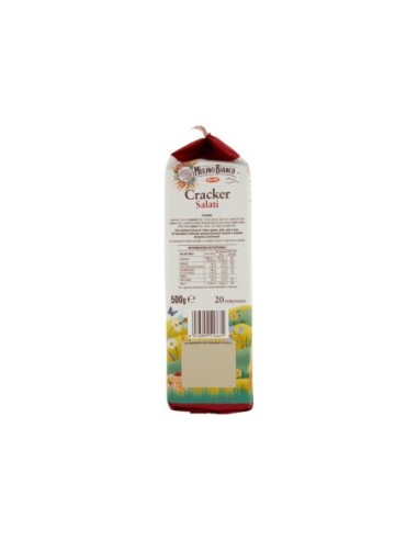 Mulino Bianco Savoury Crackers - 500 gr - Free shipping delivered to EUROPE and UK