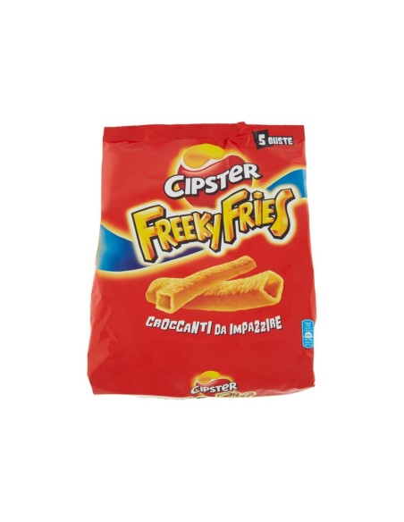 Cipster Freeky Fries Multipack 5 pz - 132 gr - Spedizione gratuita consegnata in EUROPA e UK