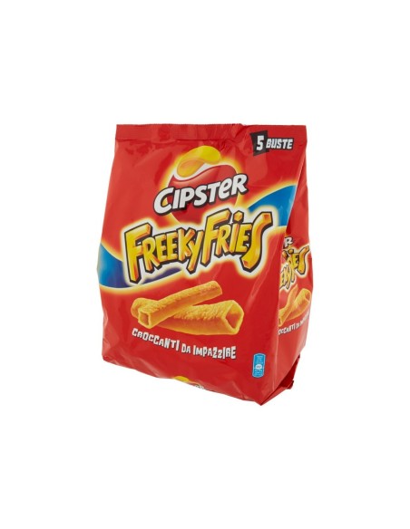 Cipster Freeky Fries Multipack 5 pz - 132 gr - Spedizione gratuita consegnata in EUROPA e UK