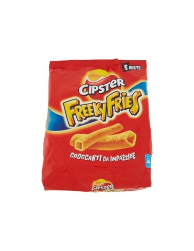 Cipster Freeky Fries Multipack 5 pz - 132 gr - Spedizione gratuita consegnata in EUROPA e UK