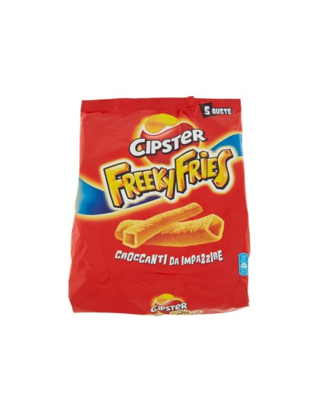 Cipster Freeky Fries Multipack 5 pz - 132 gr - Spedizione gratuita consegnata in EUROPA e UK