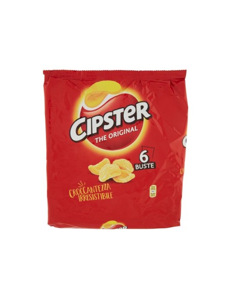 Cipster Chips Multipack 6 pcs - 132 gr - Free shipping delivered to EUROPE and UK