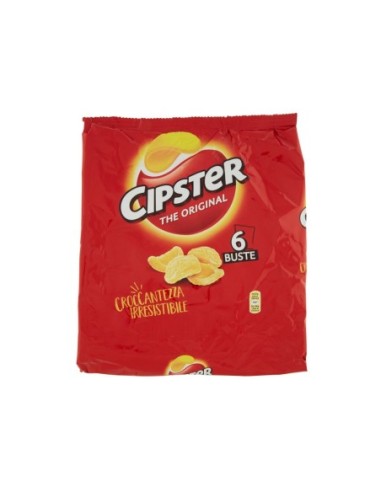 Cipster Chips Multipack 6 pcs - 132 gr - Free shipping delivered to EUROPE and UK