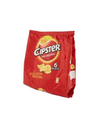 Cipster Chips Multipack 6 pcs - 132 gr - Free shipping delivered to EUROPE and UK
