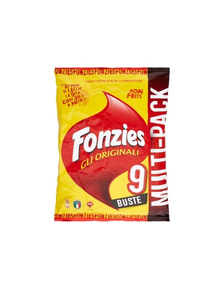 Fonzies Multipack 9 pz - 211 gr - Livraison gratuite en EUROPE et au Royaume-Uni