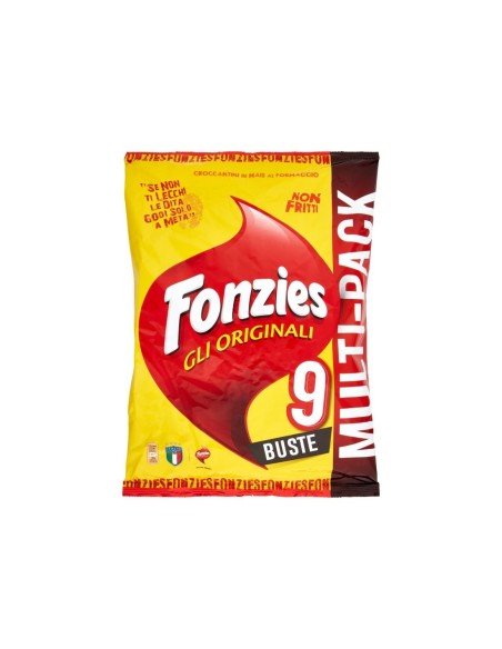 Fonzies Multipack 9 pz - 211 gr - Livraison gratuite en EUROPE et au Royaume-Uni