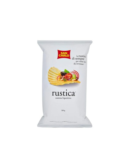 San Carlo Patatina Rustica - 180 gr - Spedizione gratuita consegnata in EUROPA e UK