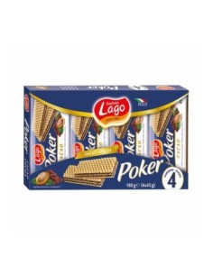 Elledi Poker Wafer Cacao - 4 x 45 gr