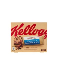 Kellogg's Amandel- en Chocoladereep - 4 x 32 gr