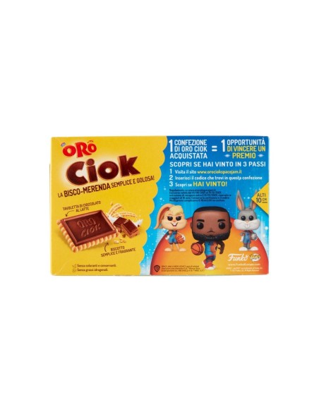 Saiwa OroCiok Vollmilchschokolade 10 St - 250 gr - Kostenloser Versand nach Europa und Großbritannien