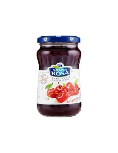 Santa Rosa Zwarte Kersenjam - 350 gr - Gratis verzending naar Europa en Groot-Brittannië