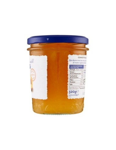 Zuegg Pfirsichmarmelade - 320 gr - Kostenloser Versand nach Europa und Großbritannien