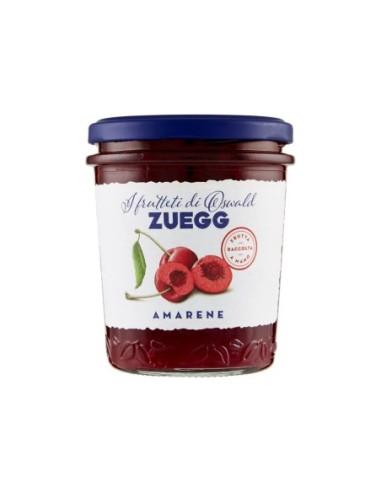 Zuegg Black Cherry Jam - 320 gr - Free shipping delivered to EUROPE and UK