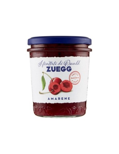 Zuegg Schwarzkirschmarmelade - 320 gr - Kostenloser Versand nach Europa und Großbritannien