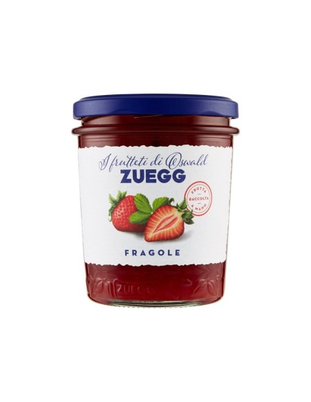 Zuegg Aardbeienjam - 320 gr - Gratis verzending naar Europa en Groot-Brittannië