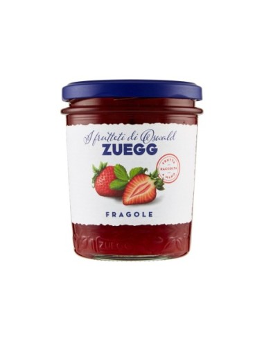 Zuegg Aardbeienjam - 320 gr - Gratis verzending naar Europa en Groot-Brittannië