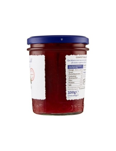Zuegg Aardbeienjam - 320 gr - Gratis verzending naar Europa en Groot-Brittannië