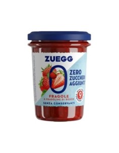 Zuegg 100% Aardbeienjam zonder suiker - 220 gr