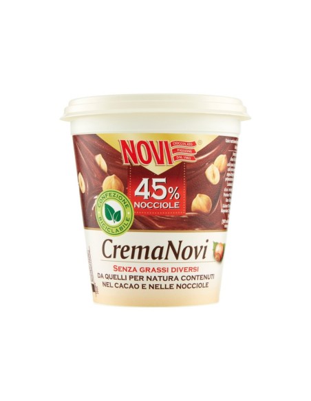 Novi Crema Spalmabile - 200 gr - Spedizione gratuita consegnata in EUROPA e UK